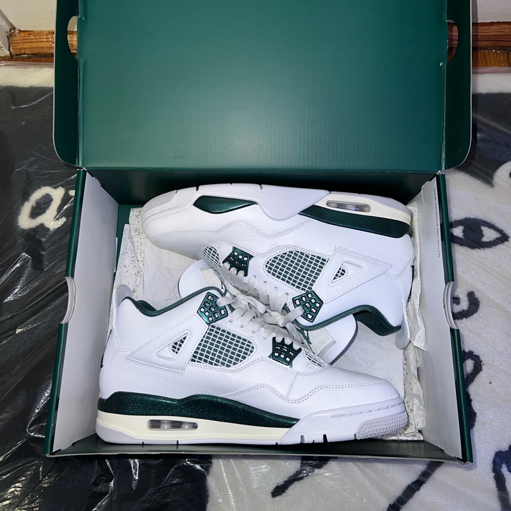Jordan 4 oxidized green